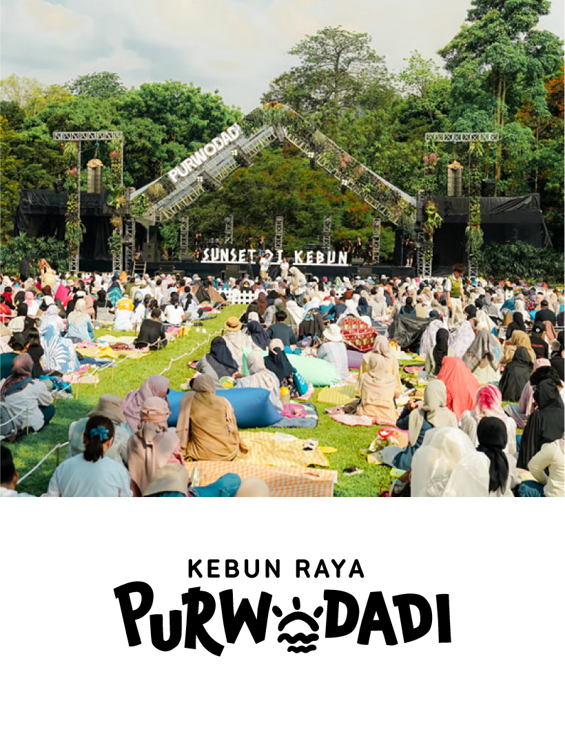 Sunset di Kebun Purwodadi 2025